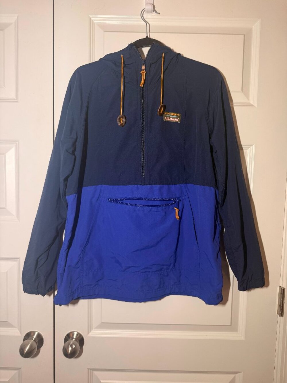 L.L.Bean Mountain Classic Anorak Pullover | Blue | Women’s Medium